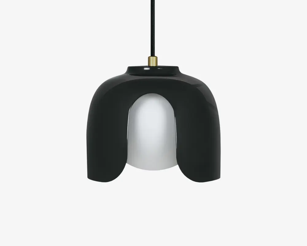 Loftlampe Corolle sort Ø.20 cm 