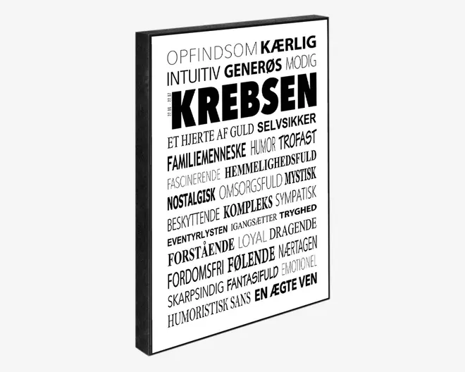 Klods Krebsen 15x21 cm