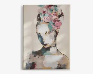 Billede Pink lady 60x80 cm 