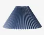 Plisseskærm Blå 25 cm
