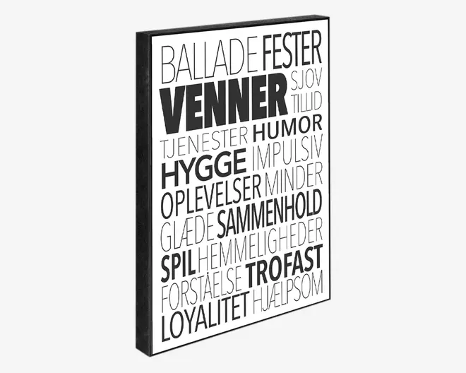 Klods Venner 15x21 cm