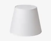 Skærm Emma Domus H. 20 cm Hvid