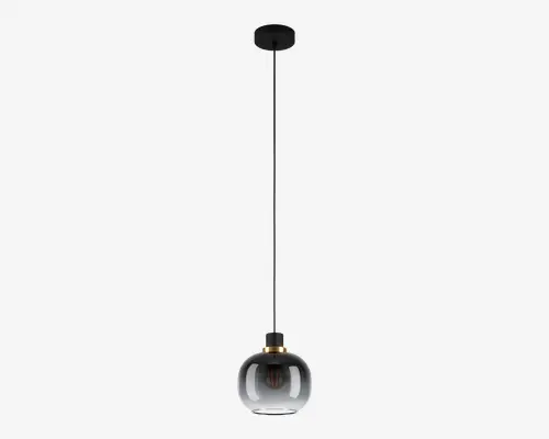 Pendel Oilella røgfarvet/klar Ø.19 cm