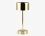 Bordlampe Jeff poleret messing H.30 cm