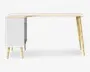 Skrivebord Delta Hvid/Eg