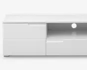 Tv Bord Hvid Højglans