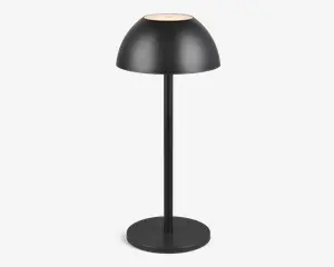 Bordlampe Ricardo mat sort H.30 cm 