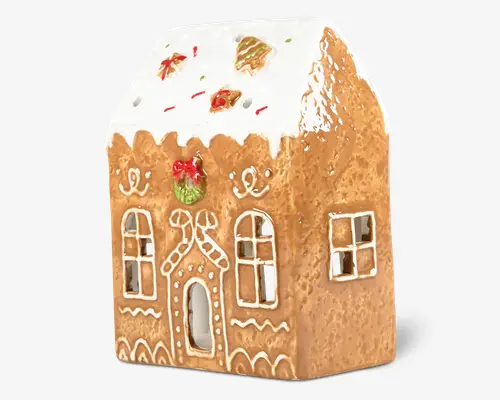 Honningkagehus til lys H.11,8 cm
