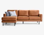 Sofa m/Chaiselong Vendbar