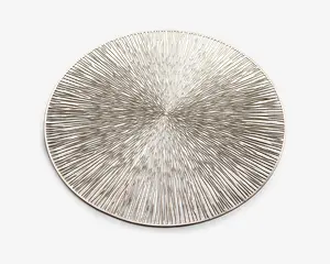 Dækkeserviet guld sol Ø.38 cm