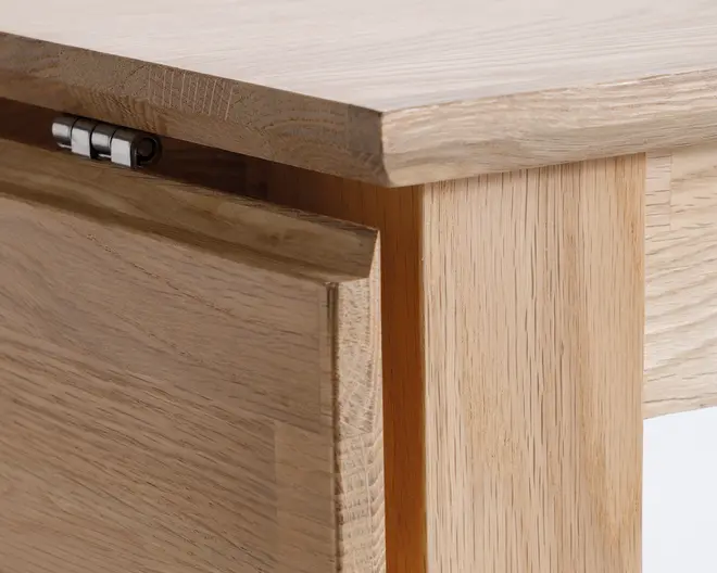 Spisebord med Klap B.80 x L.120 cm