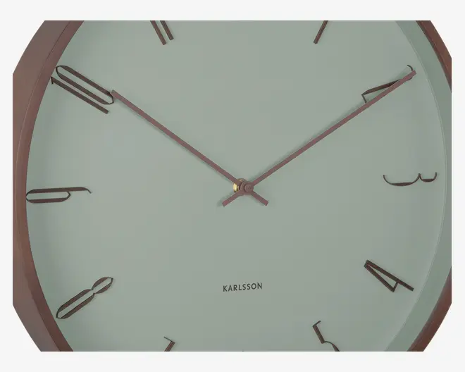 Vægur Scandia grøn Ø.40 cm