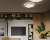 Plafond Berlin sølv Ø.49 cm