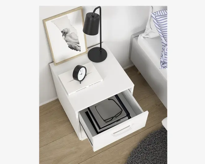 Sengebord Sofia med 2 skuffer