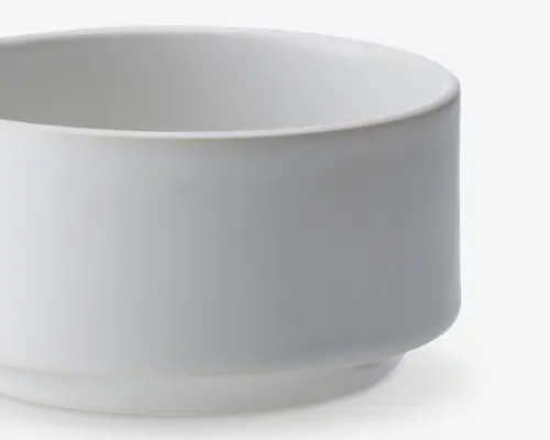 Atlas skål cereal hvid Ø.12 cm