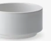 Atlas skål cereal hvid Ø.12 cm