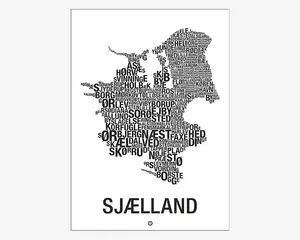 Plakat Sjælland 