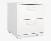 Sengebord Sofia med 2 skuffer