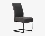 Spisebordsstol posefjedre i sædet antracit