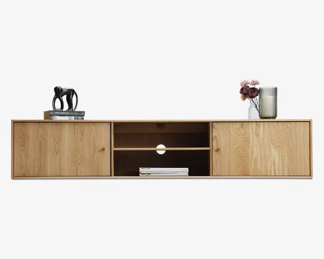 Reolopstilling Tv-sektion olieret eg