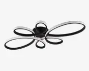 Loftlampe Fly Sort L.83 cm