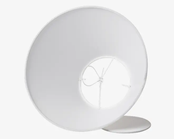 Skærm Emma Casa H. 12,5 cm Hvid