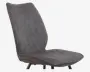 Spisebordsstol Navarra mørk grå