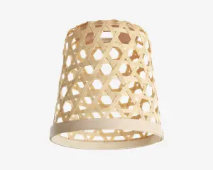 Skærm Capoliveri bambus Ø.16 cm