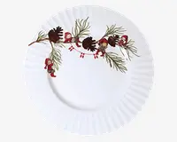 Jule Tallerken Apotekernissen 2stk Ø.25,7cm