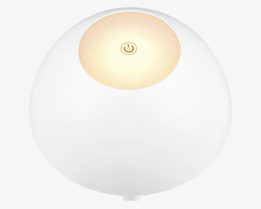 Bordlampe Ricardo mat hvid H.30 cm 