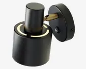 Væglampe Vouge sort H.16 cm