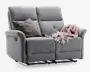 Sofa 2 Pers. m. Recliner Funktion