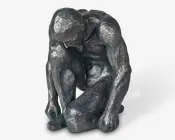 Figur Aya mand 33x42x40 cm 