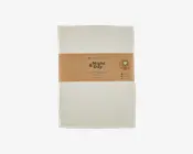 Kuvertlagen Percale Sand 90x200 cm