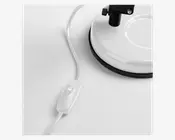 Arkitektlampe Alba hvid H.53 cm