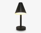 Bordlampe Wilmer sort H.32,9 cm 