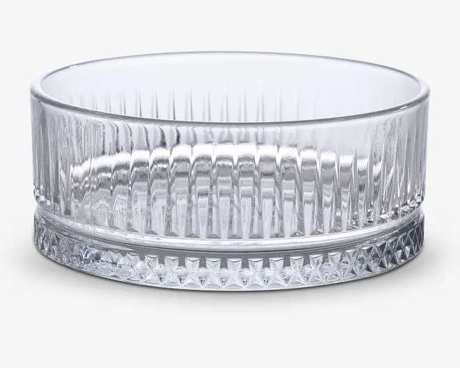 Skål crystalline glas Ø.13 cm 