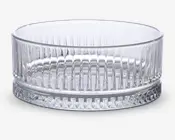 Skål crystalline glas Ø.13 cm