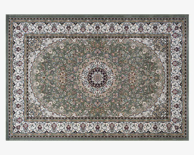 Tæppe Leonardo grøn 133x195 cm 