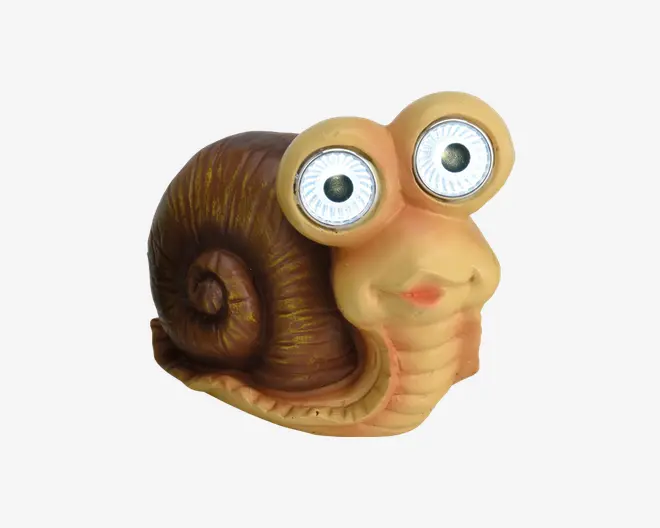 Solcellelampe 4 Ass Dyr H.12 cm