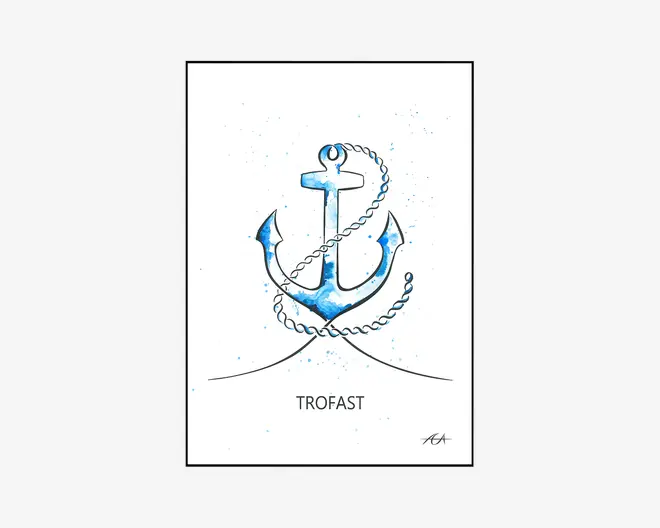 A3 Plakat Trofast Malet