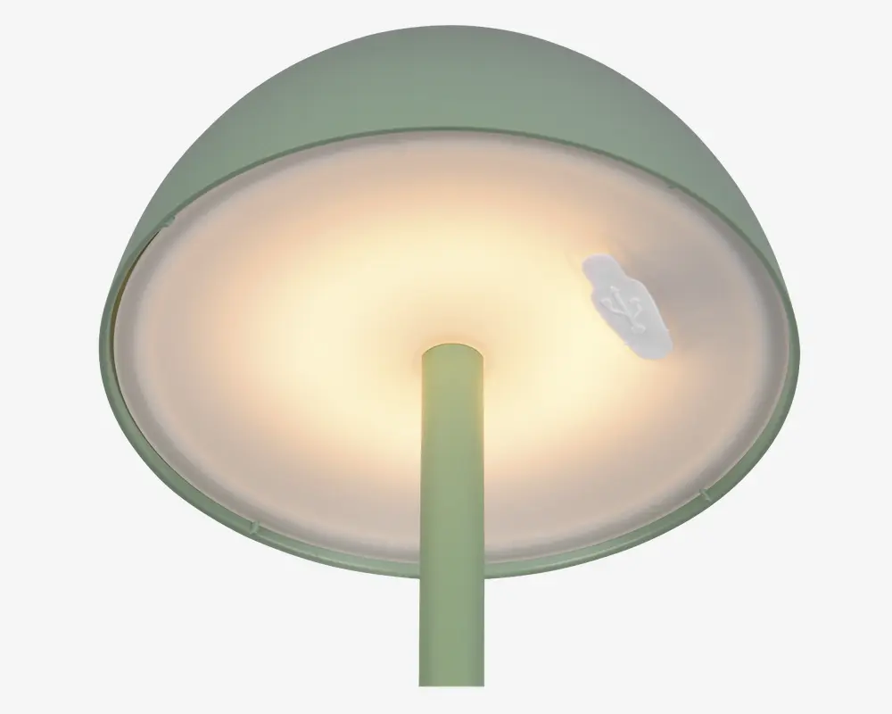 Bordlampe Ricardo pistacie grøn H.30 cm 