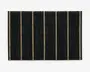 Dækkeserviet Sort Bambus 45x30 cm 