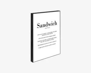 Klods Sandwich 15x21 cm