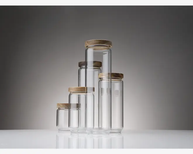 Opbevaringsglas med låg 1500 ml 