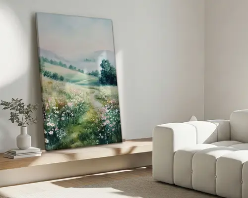 Maleri mark 80x120 cm