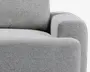 Sovesofa 3 pers. grå møbelstof