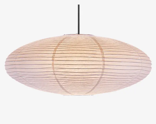 Lampeskærm Villo hvid Ø.60 cm