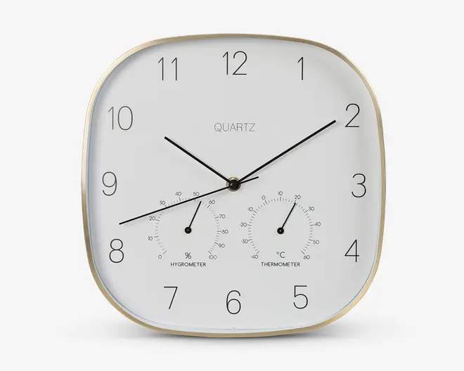 Vægur Square Ø.28,5 cm