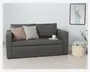 Sovesofa 2 Pers. Dobbelt Antracit